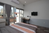 Bright one bedroom apartment for rent in Phan Huy Ich, Ba Dinh area